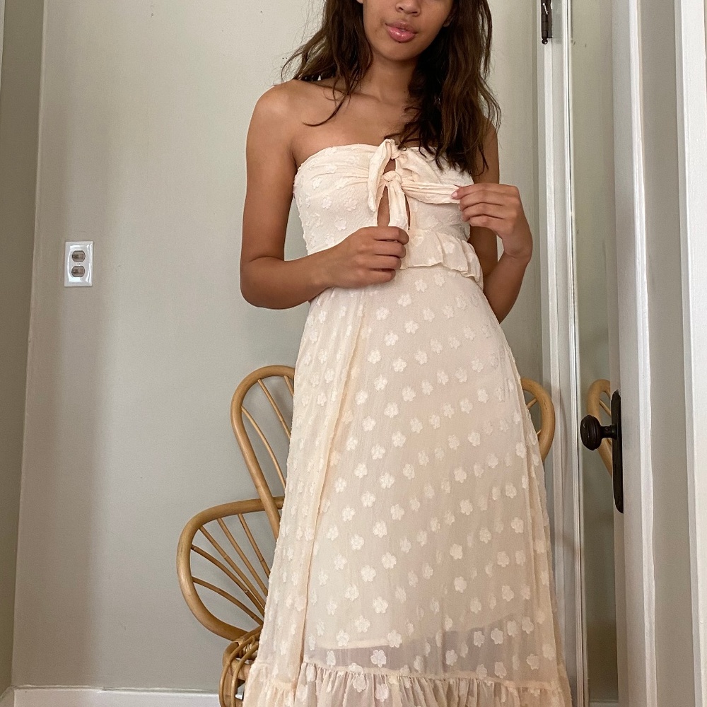 SUPER CUTE BOHEMIAN MIDI DRESS